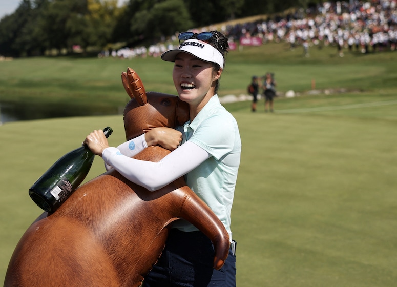 Combien chaque joueuse a-t-elle gagné à l'Amundi Evian Championship ?