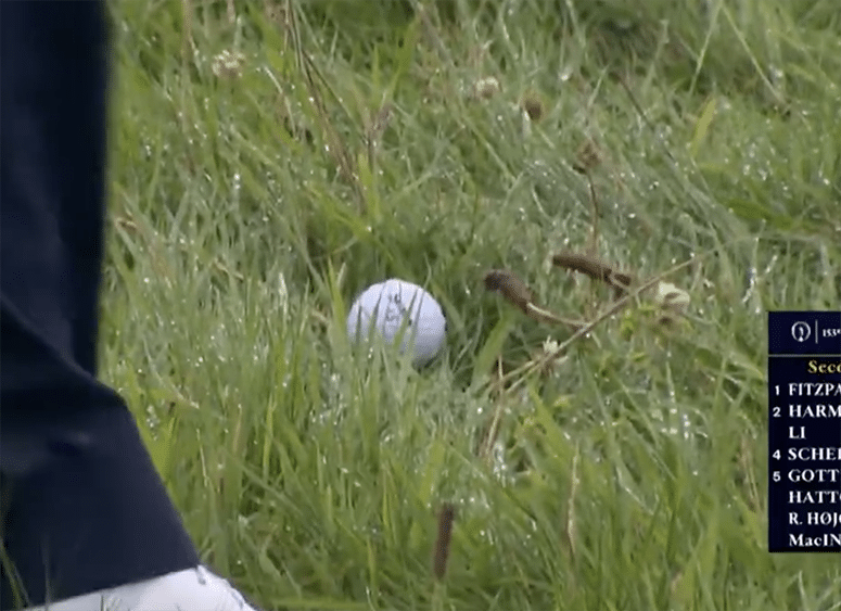 Shane Lowry pénalisé de deux coups de pénalité. La règle trop sévère ?