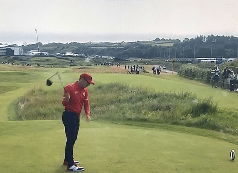 La colère de Sergio Garcia lui coûte son driver