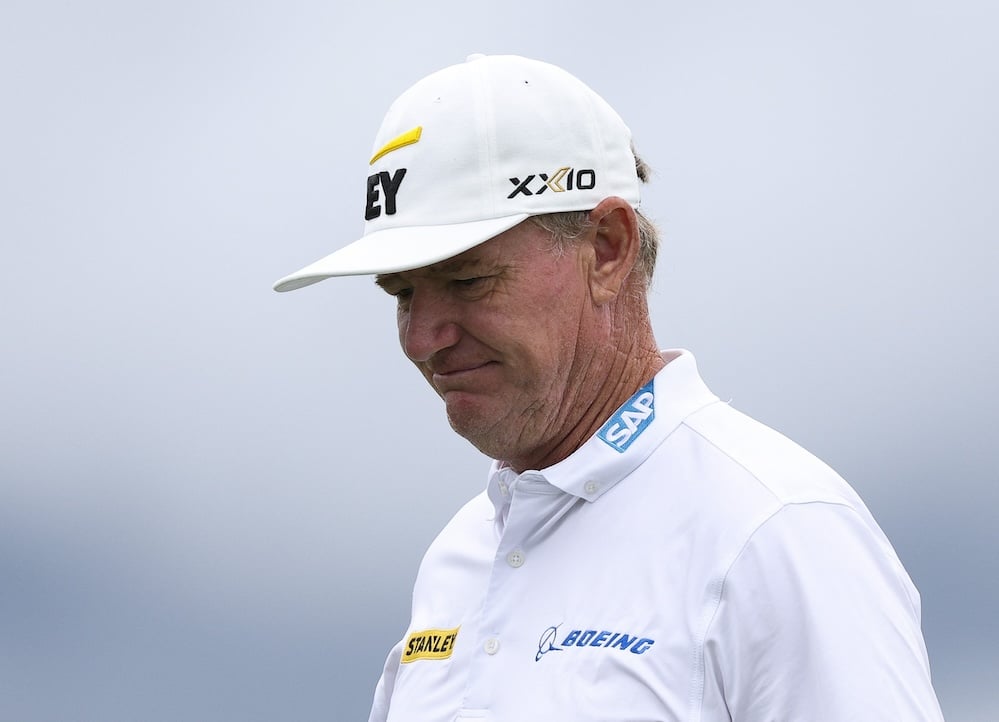 Ernie Els Photo by Mike Mulholland / GETTY IMAGES NORTH AMERICA / Getty Images via AFP