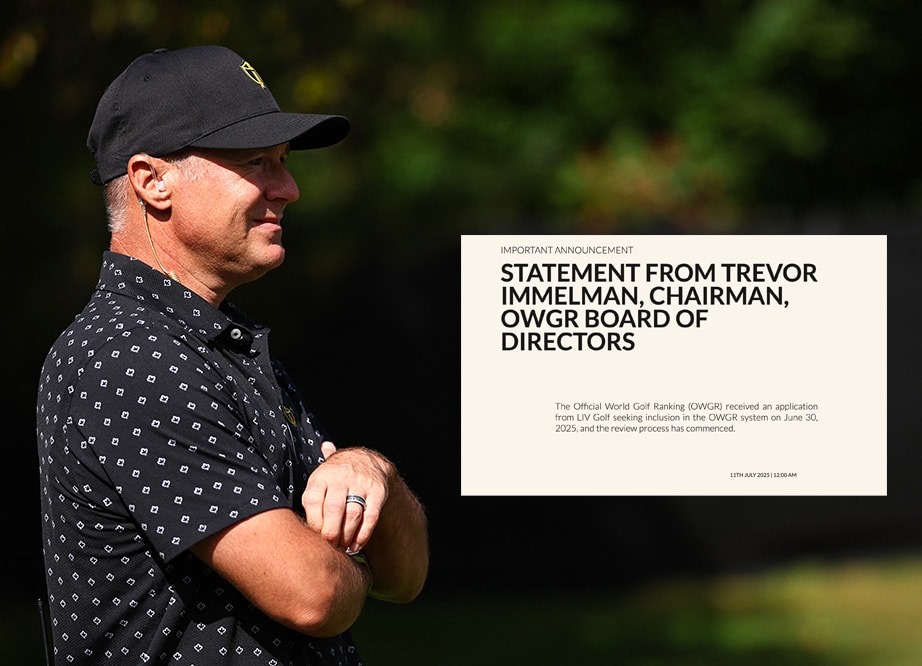 Immelman-points-mondiaux-golf-liv ©AFP/Getty