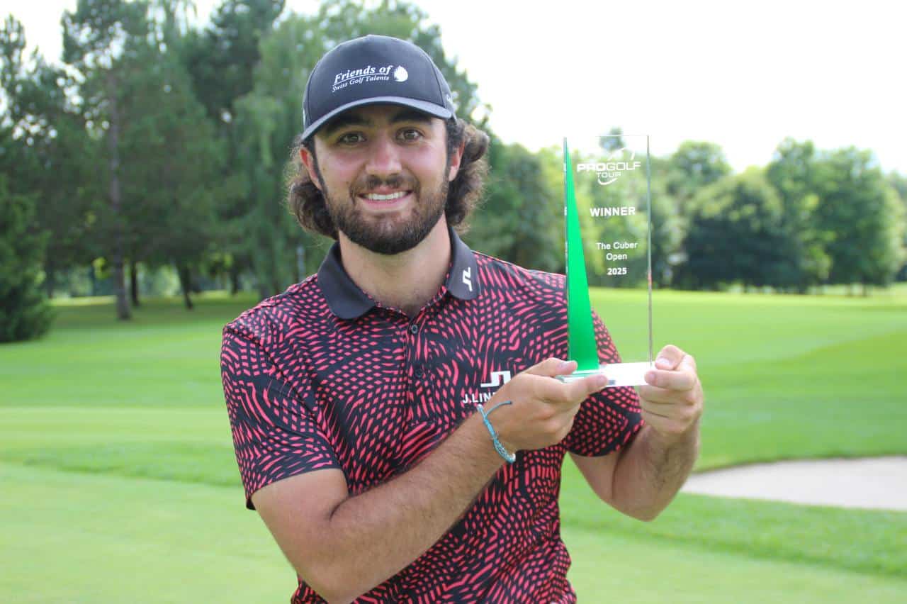 Mauro Gilardi vainqueur pour la première fois sur le ProGolf Tour en Allemagne.