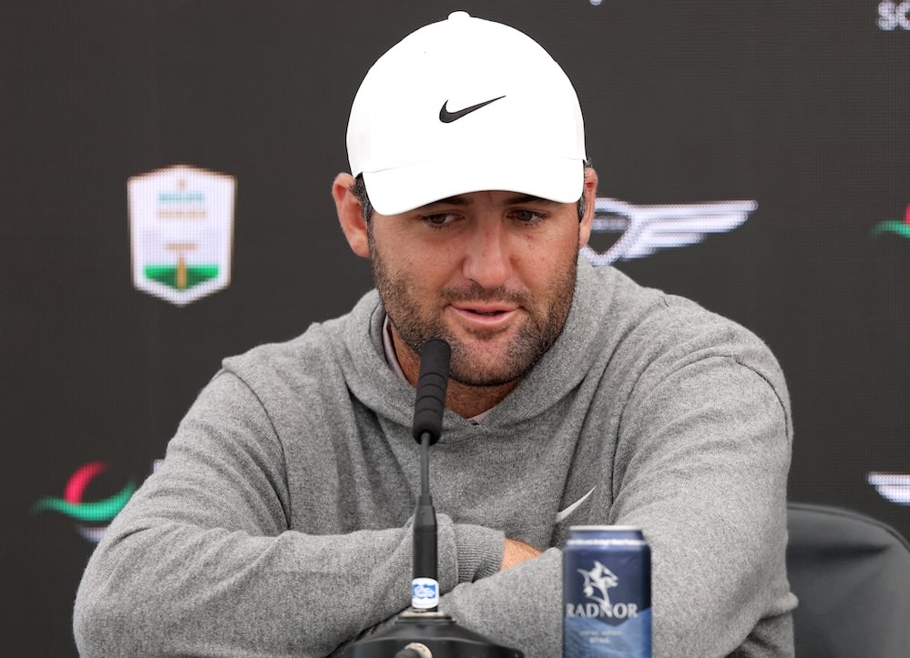 Scottie Scheffler Photo by Warren Little / GETTY IMAGES EUROPE / Getty Images via AFP