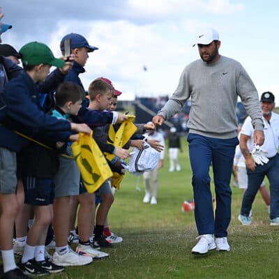 Scottie Scheffler : ＂Gamin, je me levais tôt pour regarder l'Open britannique en cachette＂
