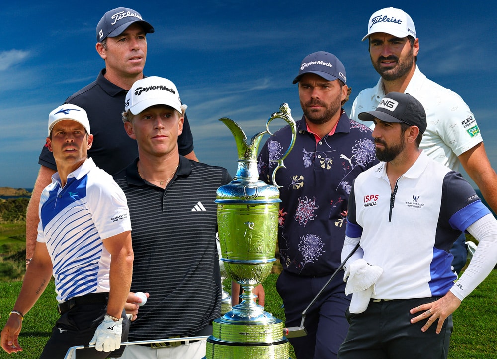 theopen-francais-portrush-rozner-couvra-pavon-saddier-guerrier-langasque ©AFP/GETTY