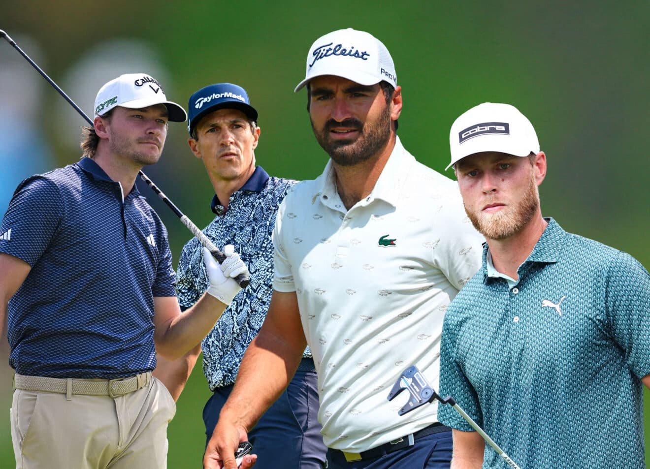 Antoine Rozner Rasmus Hojgaard Jesper Svensson Thorjborn Olesen ©AFP/Getty