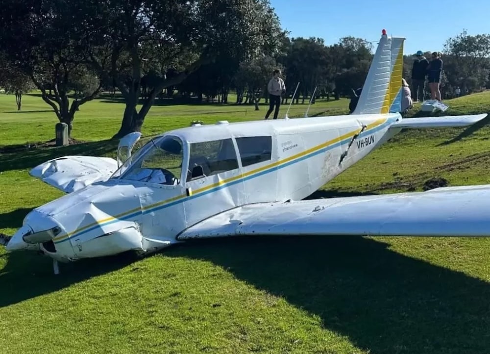 Encore un crash d'avion de tourisme sans victime à déplorer grâce à un atterrissage sur un golf