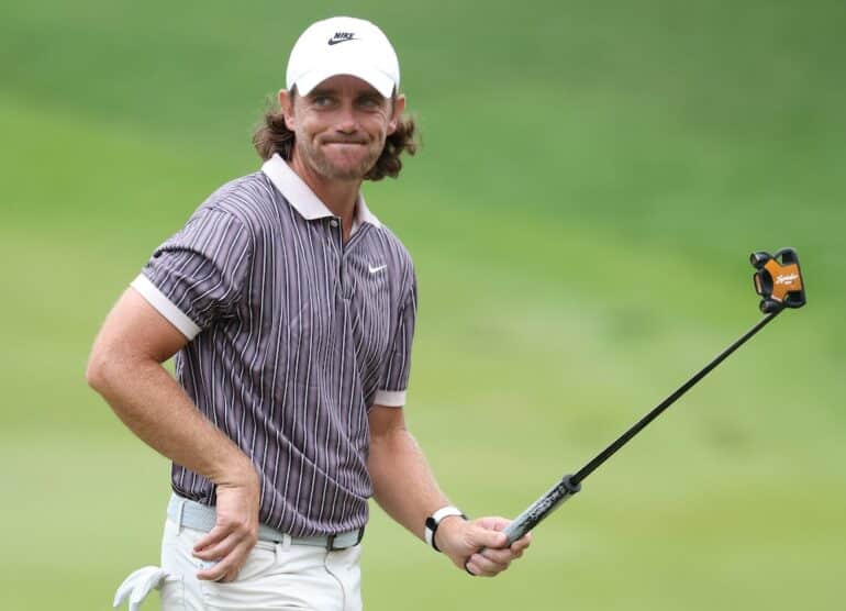 Tommy Fleetwood Photo by Kevin C. Cox / GETTY IMAGES NORTH AMERICA / Getty Images via AFP