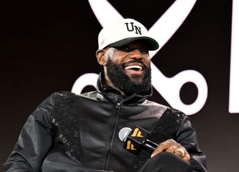 Lebron James Photo by Slaven Vlasic / GETTY IMAGES NORTH AMERICA / Getty Images via AFP