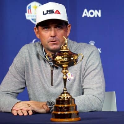 Keegan Bradley Photo by Andrew Redington / GETTY IMAGES NORTH AMERICA / Getty Images via AFP