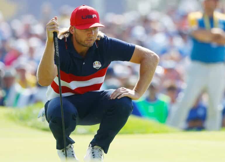 Sam Burns Photo by Mike Ehrmann / GETTY IMAGES EUROPE / Getty Images via AFP