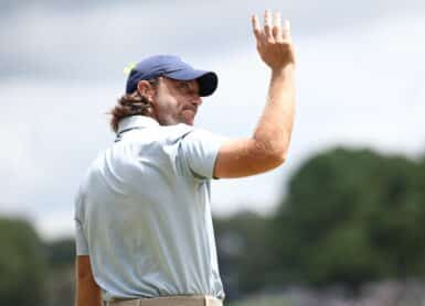 Tommy Fleetwood Photo by Jared C. Tilton / GETTY IMAGES NORTH AMERICA / Getty Images via AFP