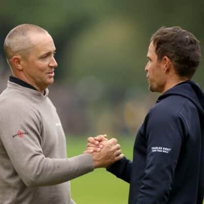 Adrien Saddier of France Alex Noren Photo by Kate McShane/Getty Images