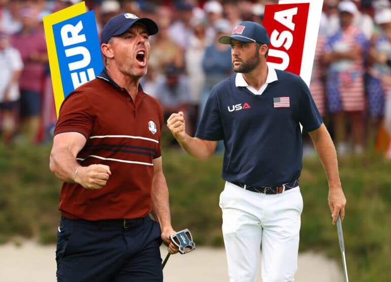rorry-mcilroy-scottie-scheffler-rydercup-bethpage-simples ©Ryder Cup