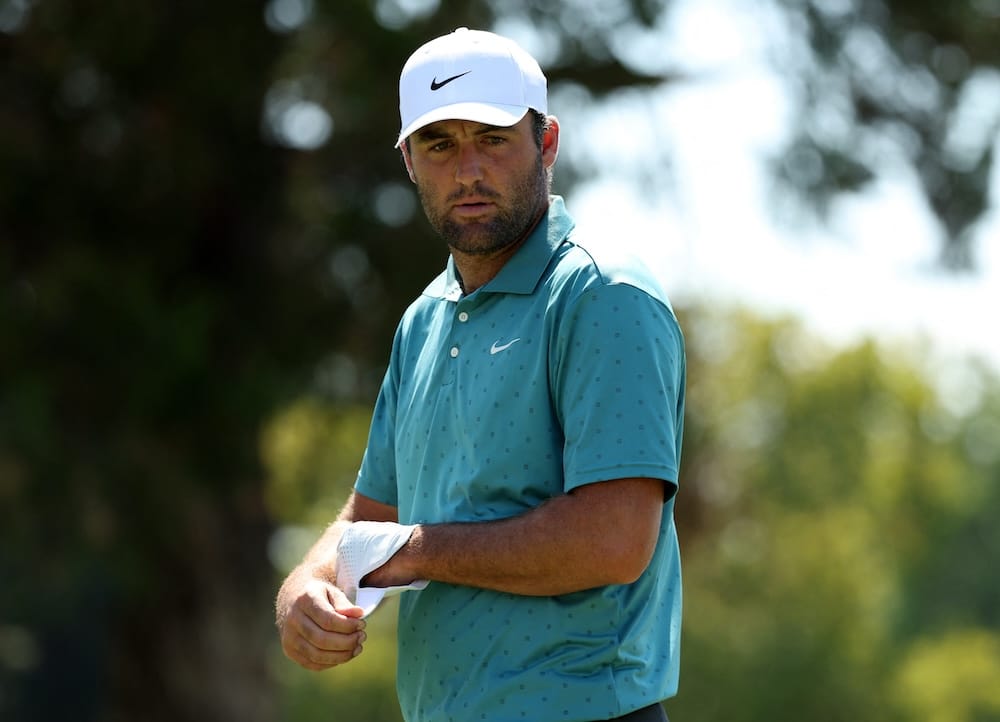 Scottie Scheffler Photo by Mike Mulholland / GETTY IMAGES NORTH AMERICA / Getty Images via AFP