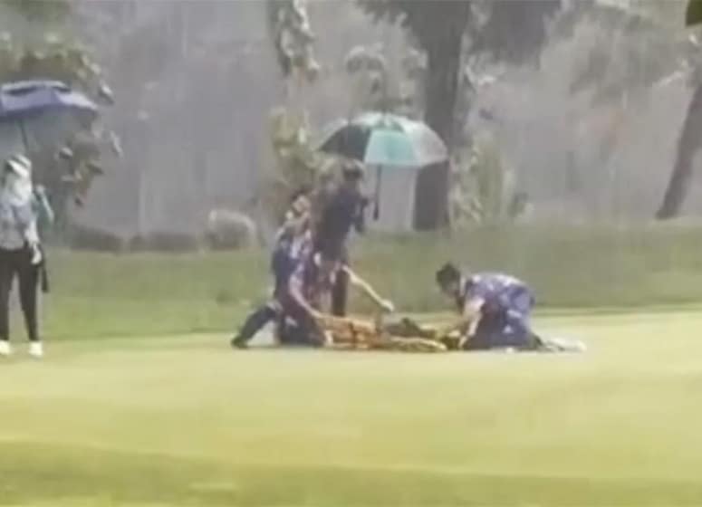 Drame à Bangkok : une caddie foudroyée sur un parcours de golf
