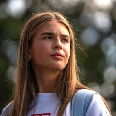 President Donald Trumpís granddaughter Kai TrumpPhoto by Allison ROBBERT / AFP