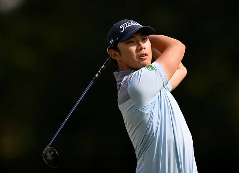 Jeong weon Ko dans le champ à Abu Dhabi, comme 8 des 12 héros de Bethpage
