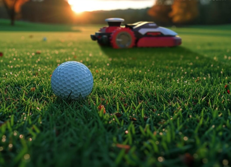 Les robots-tondeuses Kress apportent leur technologie et leurs innovations sur les parcours de golf