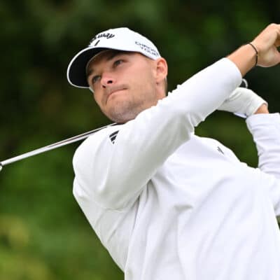 NHojgaardYokoT1 Kenta Harada / Getty / AFP