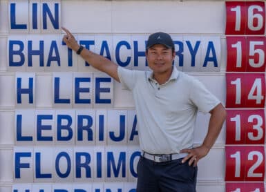 Yuxin Lin Picture by Jason Butler/Asian Tour