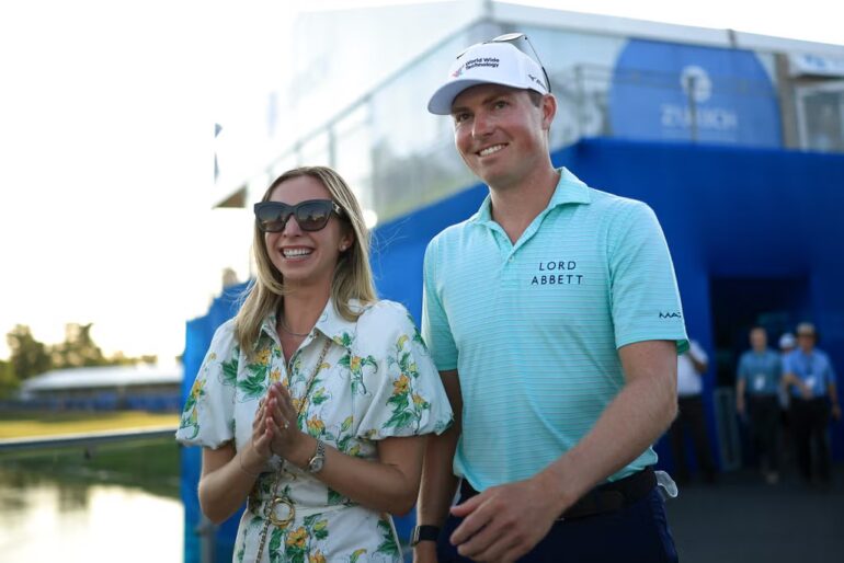 Ben Griffin et Dana Myeroff crédit photo : Chris Graythen /Getty Images