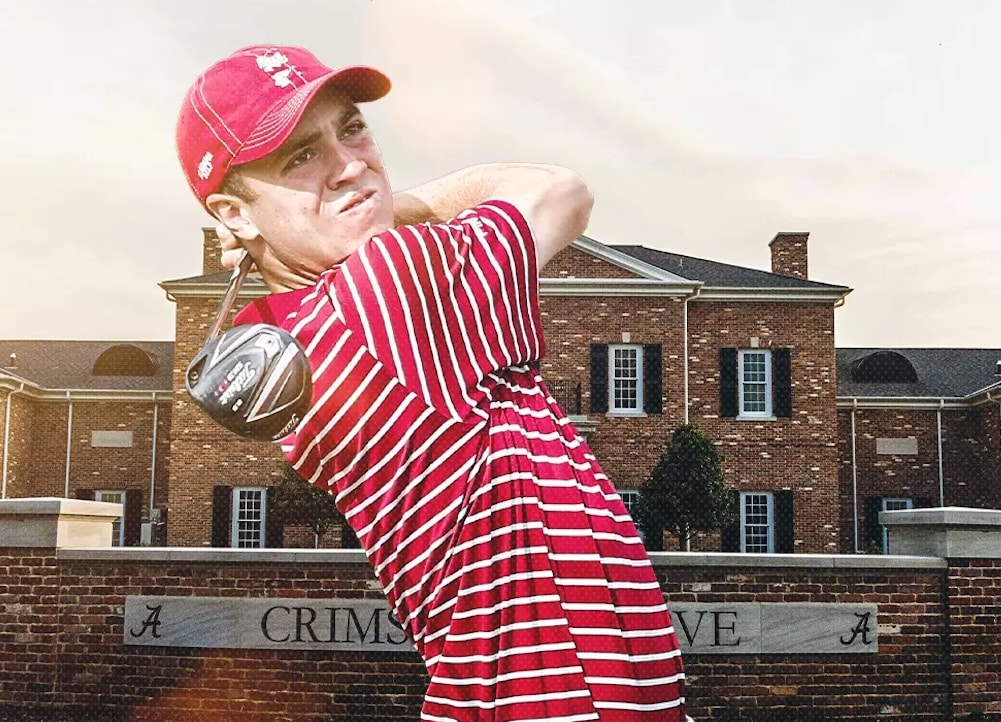 Justin Thomas casse sa tirelire pour son ancienne université d'Alabama