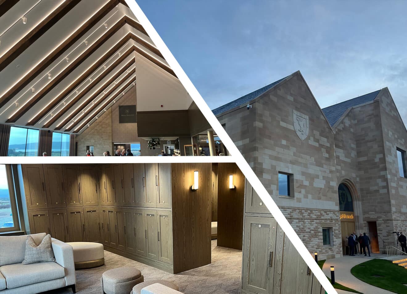 Royal Dornoch inaugure son nouveau club house ultra moderne à 16 millions d'euros