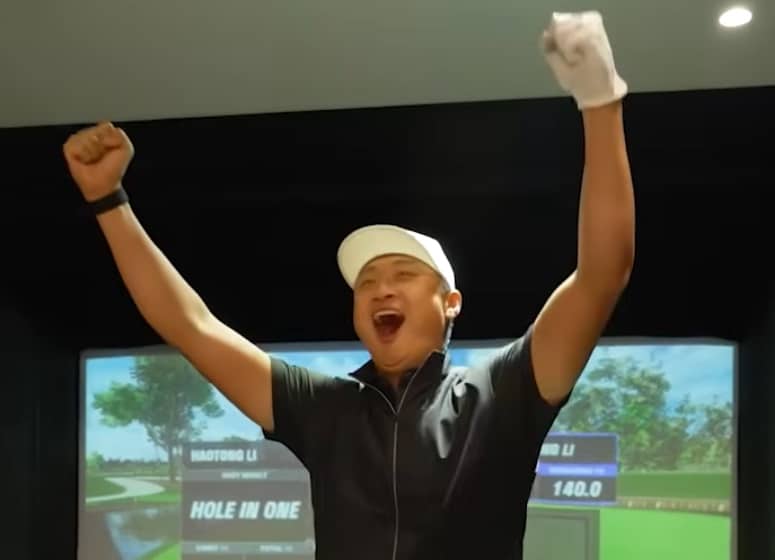 Vidéo : l’ahurissant trou en un d'Haotong Li au buzzer