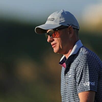 Luke Donald Photo by Alex Slitz / GETTY IMAGES NORTH AMERICA / Getty Images via AFP