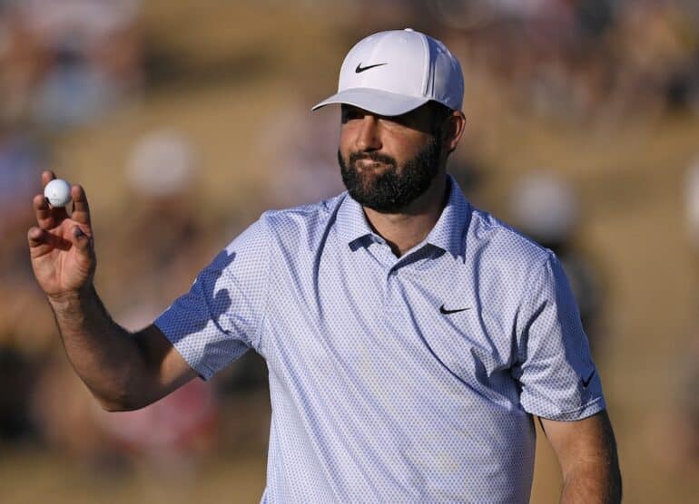 Scottie Scheffler Photo by Orlando Ramirez / GETTY IMAGES NORTH AMERICA / Getty Images via AFP