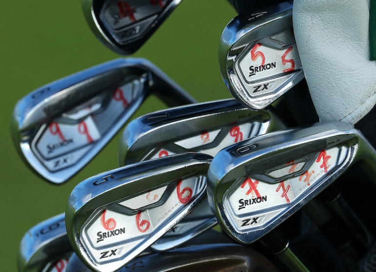 Vijay Singh clubs Photo by Kevin C. Cox / GETTY IMAGES NORTH AMERICA / Getty Images via AFP