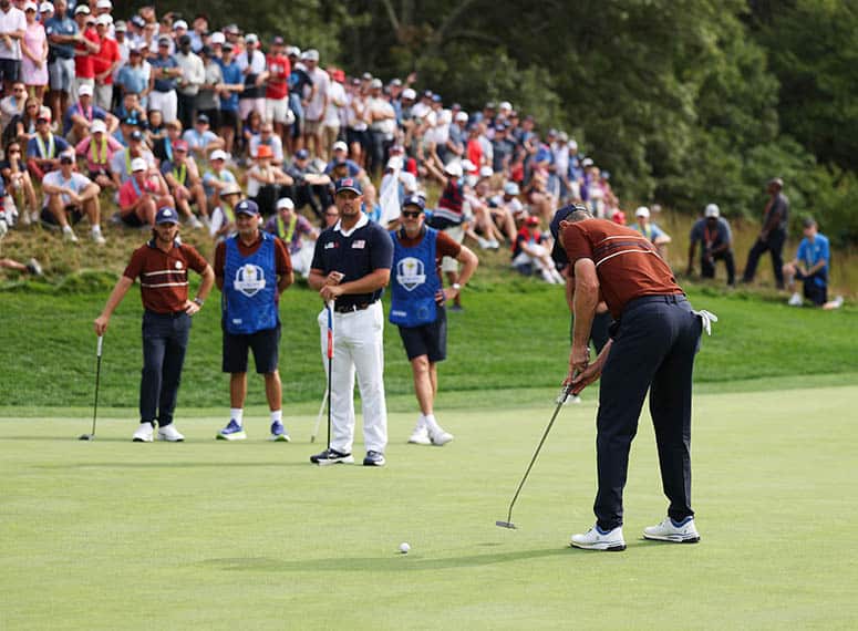 Pourquoi il faut toujours faire attention à sa position sur le tee de départ, sur le fairway et sur le green