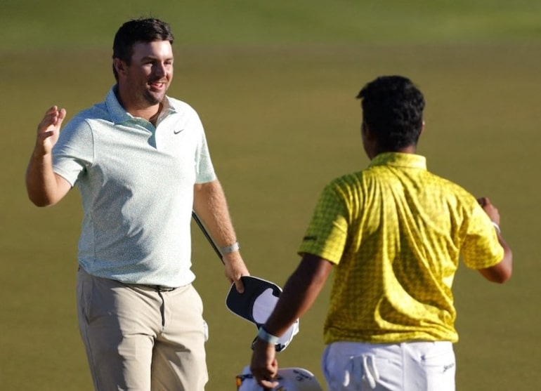 Chris Gotterup Photo by Justin Edmonds / GETTY IMAGES NORTH AMERICA / Getty Images via AFP