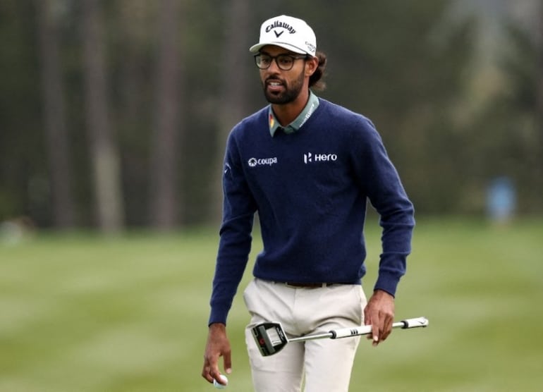 Akshay Bhatia Photo by Mike Mulholland / GETTY IMAGES NORTH AMERICA / Getty Images via AFP