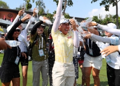 Jeeno Thitikul Photo by Thananuwat Srirasant / GETTY IMAGES ASIAPAC / Getty Images via AFP