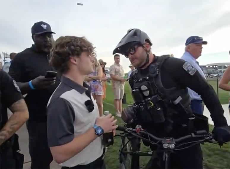 Un streamer provocateur banni du PGA Tour pour avoir encouragé un spectateur à... perturber un joueur en plein swing