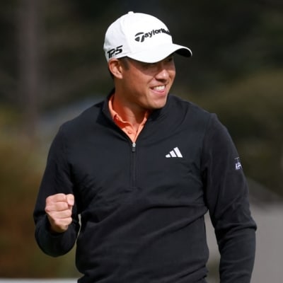 Collin Morikawa Photo by JED JACOBSOHN / GETTY IMAGES NORTH AMERICA / Getty Images via AFP