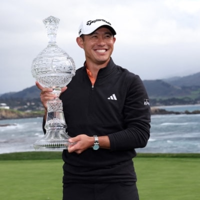 Collin Morikawa Photo by JED JACOBSOHN / GETTY IMAGES NORTH AMERICA / Getty Images via AFP