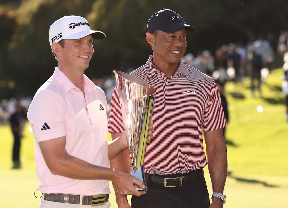Jacob Bridgeman Tiger Woods Photo by Mike Mulholland / GETTY IMAGES NORTH AMERICA / Getty Images via AFP)