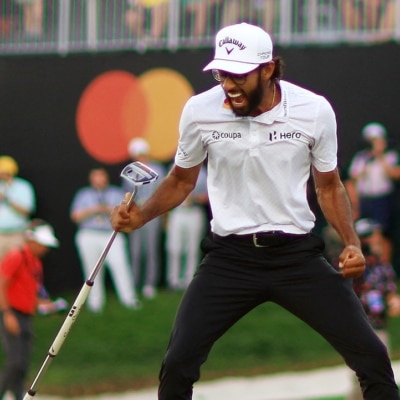 : Akshay Bhatia Photo by Mike Ehrmann / GETTY IMAGES NORTH AMERICA / Getty Images via AFP