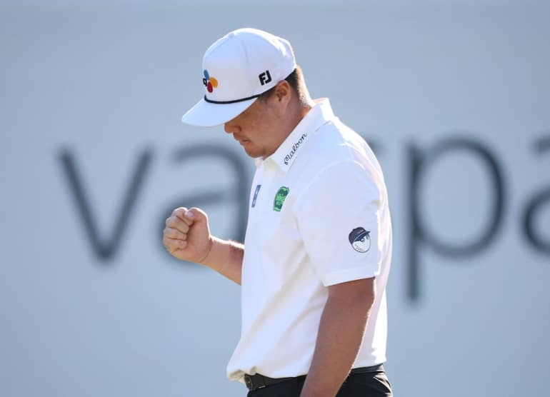 Sungjae Im Photo by James Gilbert / GETTY IMAGES NORTH AMERICA / Getty Images via AFP