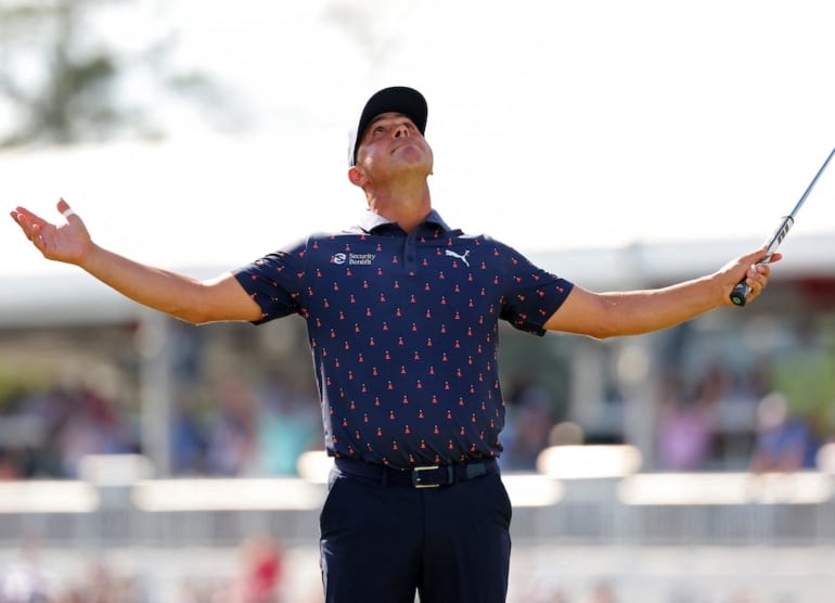 Gary Woodland Photo by Jordan Bank / GETTY IMAGES NORTH AMERICA / Getty Images via AFP
