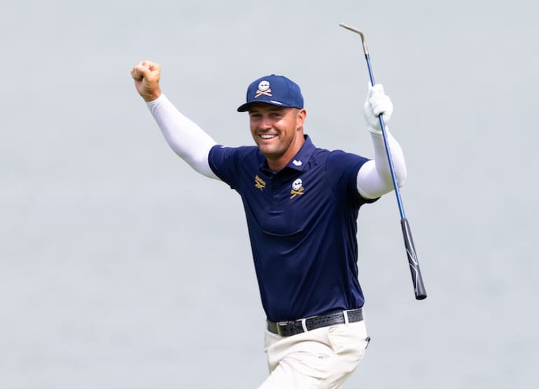 Bryson DeChambeau Photo by Chris Trotman/LIV Golf