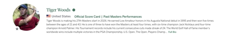 woods-masters-participation Screenshot