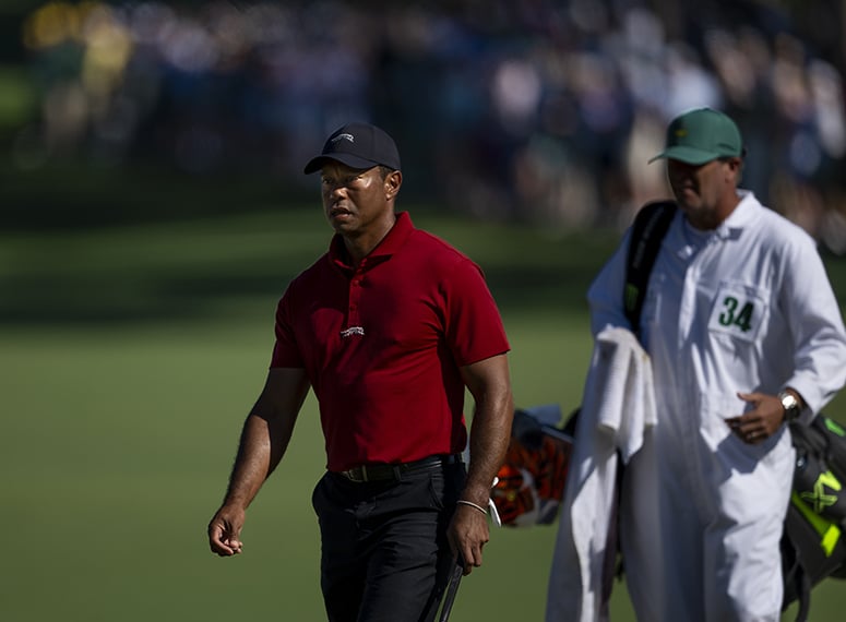 Tiger Woods, une absence et une affaire qui font beaucoup parler à Augusta