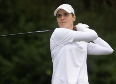 agathe Laisne of France during the final round. Credit: Tristan Jones / LET