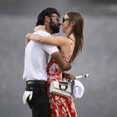 Akshay Bhatia Photo by Orlando Ramirez / GETTY IMAGES NORTH AMERICA / Getty Images via AFP