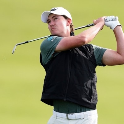Maverick McNealy Photo by Michael Reaves / GETTY IMAGES NORTH AMERICA / Getty Images via AFP