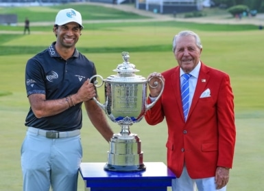 Aaron Rai Photo by DAVID CANNON / David Cannon Collection / Getty Images via AFP